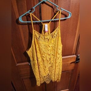 No Boundaries XXL/19 Lace Tank